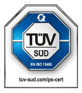 TÜV Siegel EN ISO 13485